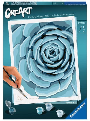 Ravensburger Malprodukte CreArt Gallery Wall - Botanisches Blau CreArt Adults Trend Ab 12 Jahre in bunt