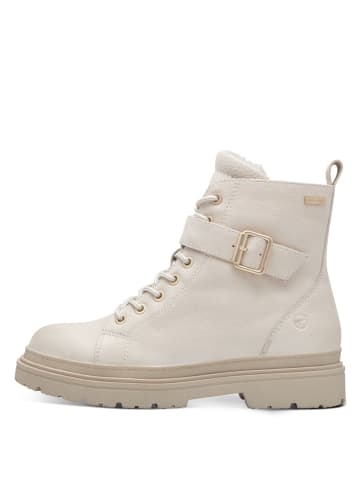 Jana Schnürstiefeletten in Beige