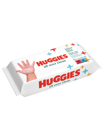 HUGGIES Feuchttücher Baby Wipes All Over Clean Monatsbox 10 x 56 Tücher