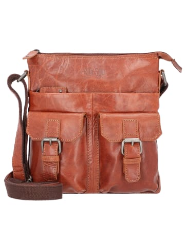 Pride and Soul Lilly Little Umhängetasche Leder 24 cm cognac