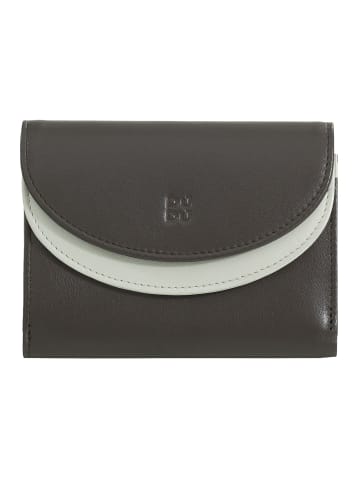 DuDu Geldbörse RFID Leder 13 cm in coffee brown