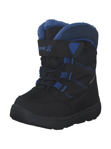 Kamik Stiefel in black/blue