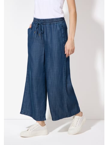 More & More Jeansculotte in middle blue denim