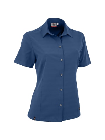 Maul Sport Bluse Halserspitze in Marine