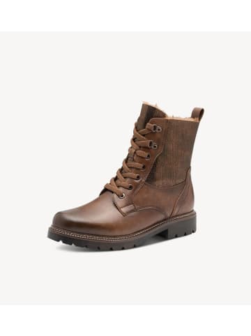 Tamaris Schnürstiefelette in braun