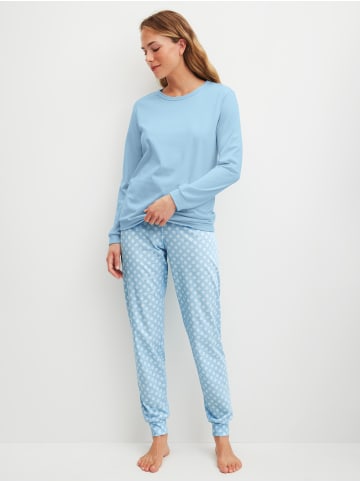 Calida Pyjama in cascade blue