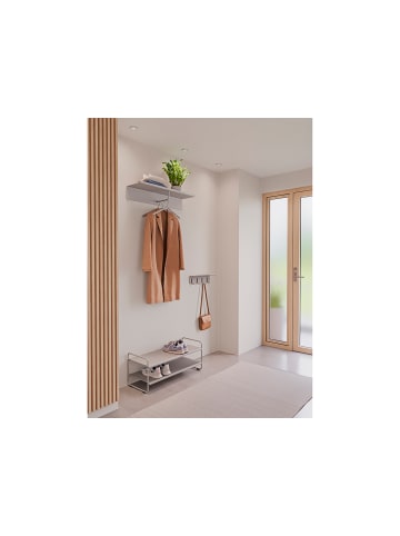 Zone Denmark Flurregal A-Hallway Shelf in Soft Grey