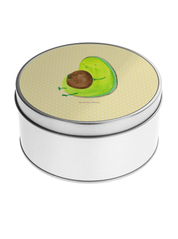Mr. & Mrs. Panda Teedose Avocado Pfeifen ohne Spruch in Gelb Pastell