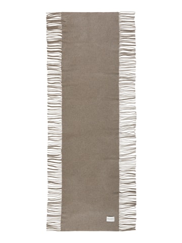 Marc O'Polo Gewebter Wollschal in Stone Taupe Melange