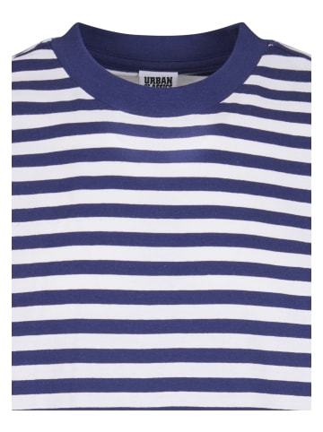 Urban Classics T-Shirts in white/darkblue