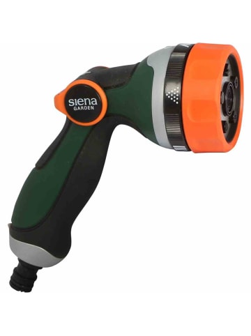 Siena Garden Premium Multibrause mit Komfortregulierung in Grün/Schwarz/Orange in Grün/Schwarz/Orange