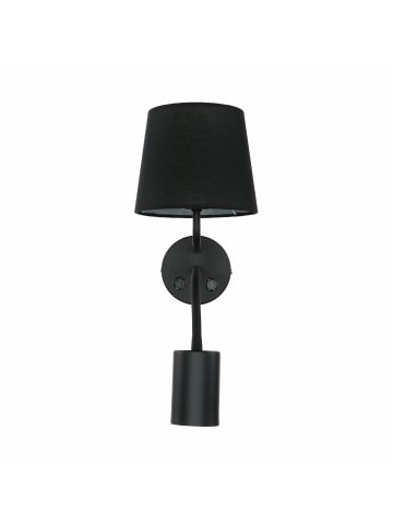 Licht-Erlebnisse Wandlampe (B)19 x (L)19 x (H)45 cm in Schwarz