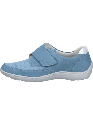 WALDLÄUFER Slipper in denim/denim/silber