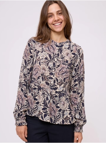 Noa Noa Hemd EllenNN in Print Creme/Navy