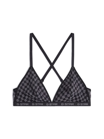 G-Star Raw Mesh Triangle Bralette 2er-Pack black