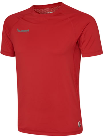 Hummel Hummel T-Shirt Hml Multisport Herren Dehnbarem Atmungsaktiv in TRUE RED