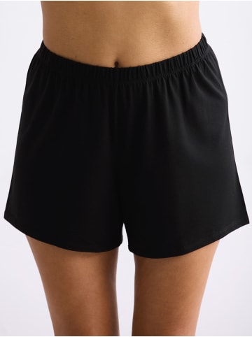 Erlich Textil  Erlich Textil kurze Schlafhose LIGHT TOUCH SCHLAFHOSE in schwarz