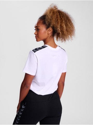 Hummel T-Shirt Hmlauthentic Lebensstil Damen in WHITE