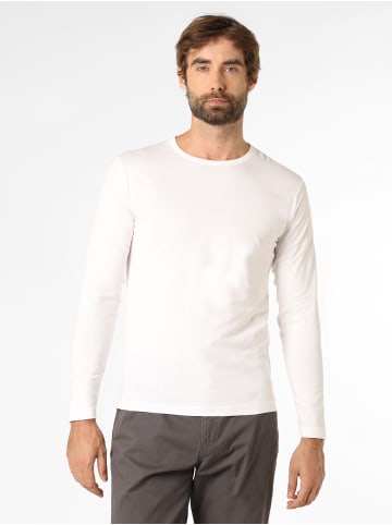 Nils Sundström Langarmshirt in weiß