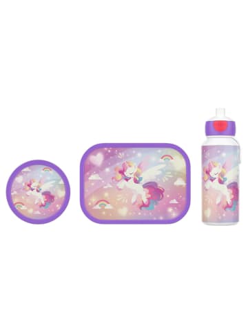 Mepal 3er Set Lunchset Campus in Unicorn Glow