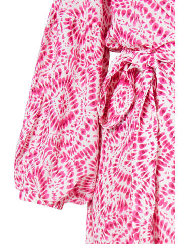 IZIA Damen Maxikleid Mit Print in Pink