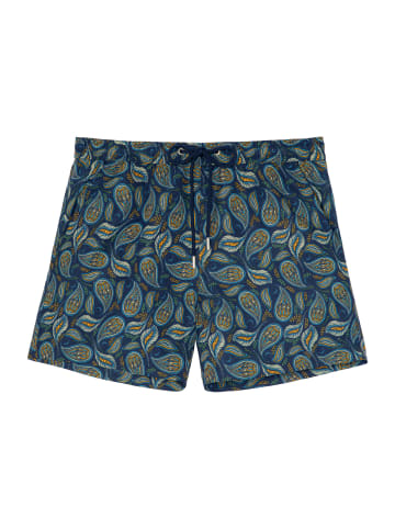 HOM Beach Boxer Abaco in navy print