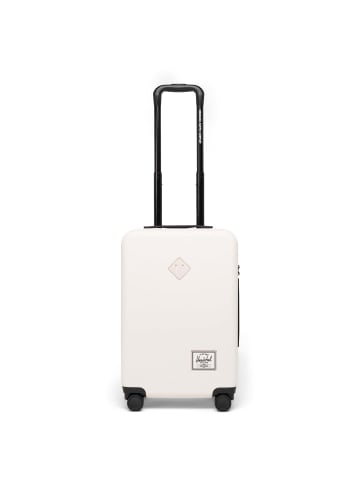 Herschel Heritage Hardshell - 4-Rollen Kabinentrolley 55 cm (black) in moonbeam