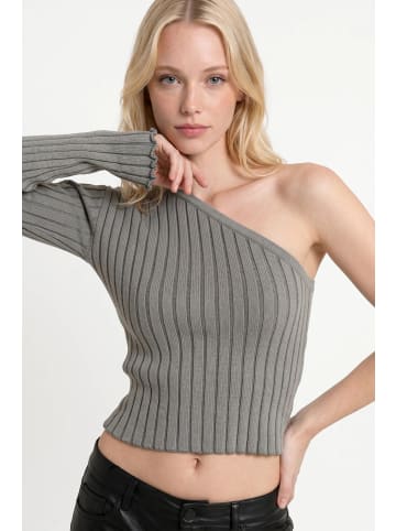 Alexa Dash Blouse in Grau