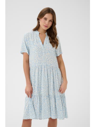 SAINT TROPEZ Kleid EdaSZ Lockere Passform in Cerulean Turtledove Cactus