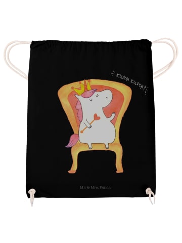 Mr. & Mrs. Panda wander rucksack Einhorn Prinzessin ohne Spruch in Schwarz