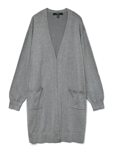 Vero Moda Strickjacke in Medium Grey Melange