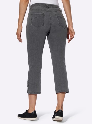 WITT WEIDEN 7/8-Jeans in grey-denim