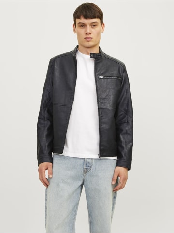 Jack & Jones Kunstlederjacke in Black 1