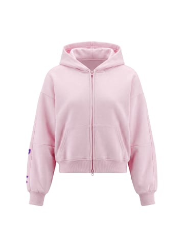 IZIA Women Hoodie in Light Rose