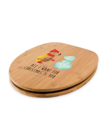 Mr. & Mrs. Panda Gütetoilettensitz Nachtfalter Schneemann mit... in Braun