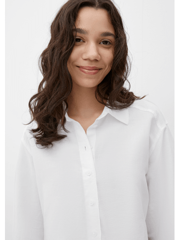 QS Bluse langarm in Weiß