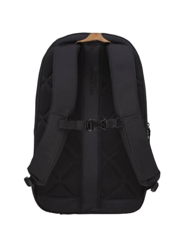BECKMANN Rucksack Urban 30 L Black in schwarz