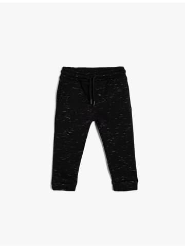 KOTON Sweathose in Schwarz