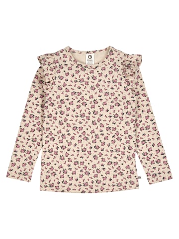 müsli Langarmshirt in Oak/ Nostalgia rose/ Deep green