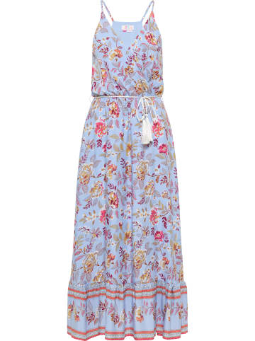 IZIA Damen Maxikleid in Hellblau