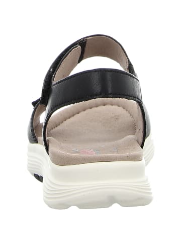 Gabor Riemchensandalen in schwarz (Micro)