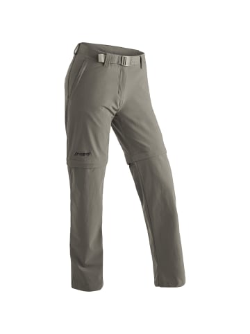 Maier Sports Zip-Hose Nata 2 in Braun