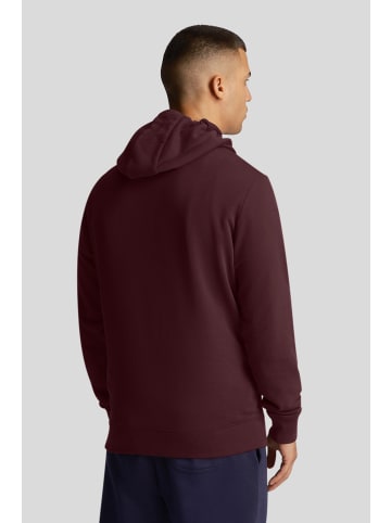 Lyle & Scott Kapuzenpullover in Bordeaux