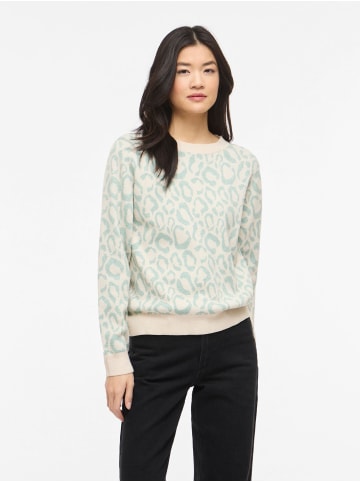Vila Strickpullover in Blue Surf