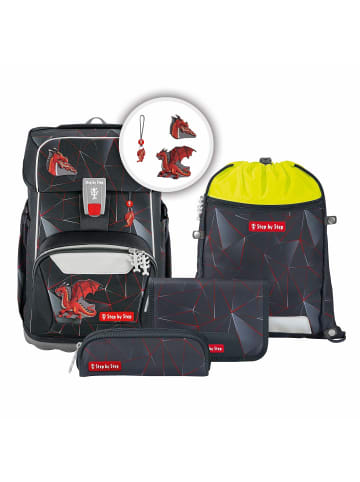 Step by Step Giant Schulranzen-Set 5-teilig in Dragon Drako