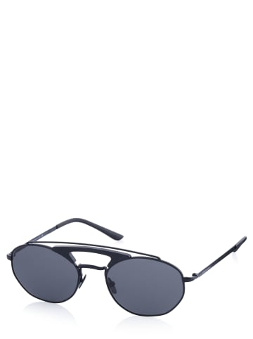 Giorgio Armani Runde Sonnenbrille für Herren in schwarz