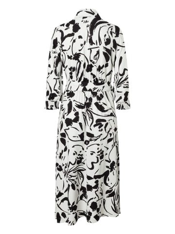 More & More Hemdblusenkleid in open two tone flowers eggshell