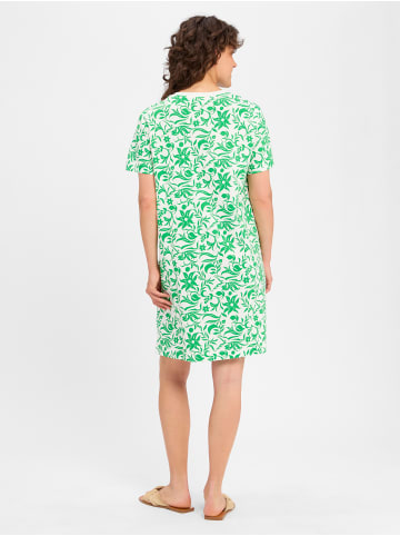 Marie Lund Kleid in weiß gras - 0001