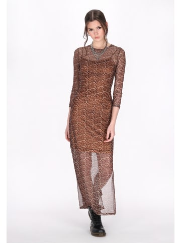 myMo ROCKS Women Dress in brown black