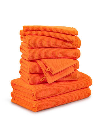 Möve Handtuchset Elements in orange